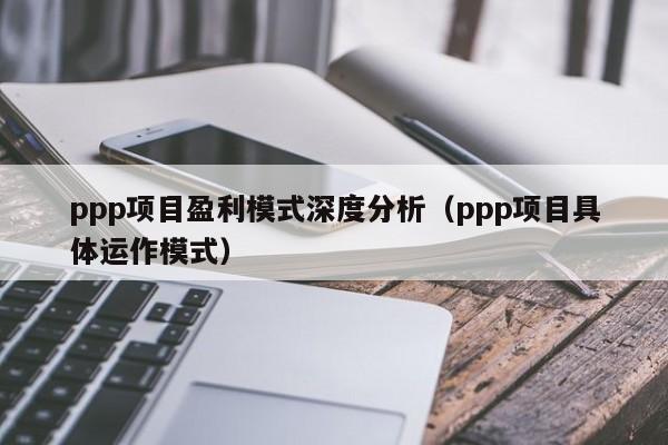 ppp项目盈利模式深度分析（ppp项目具体运作模式）